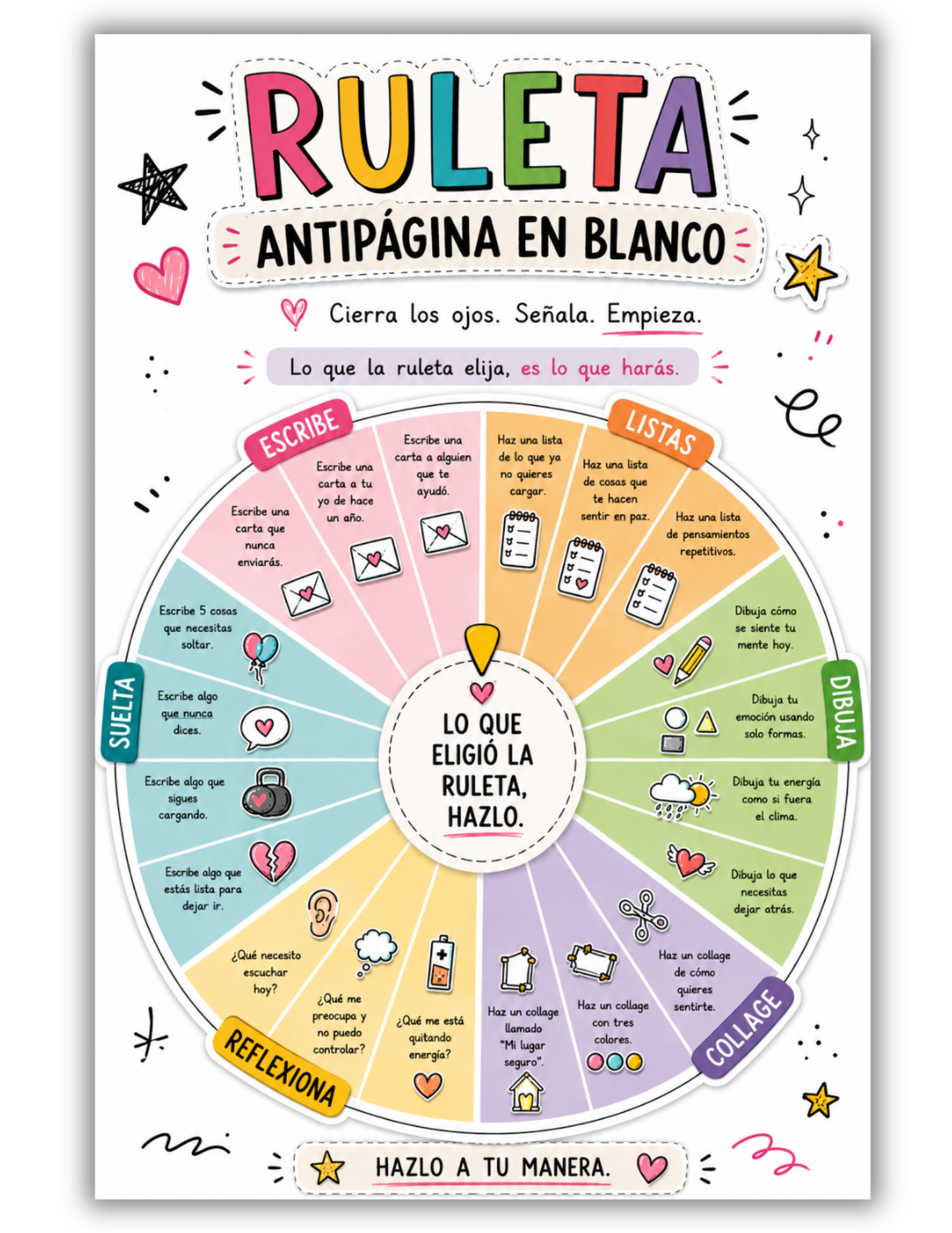 Sacarlo de mi cabeza | +300 ideas guiadas para llenar tu journal.